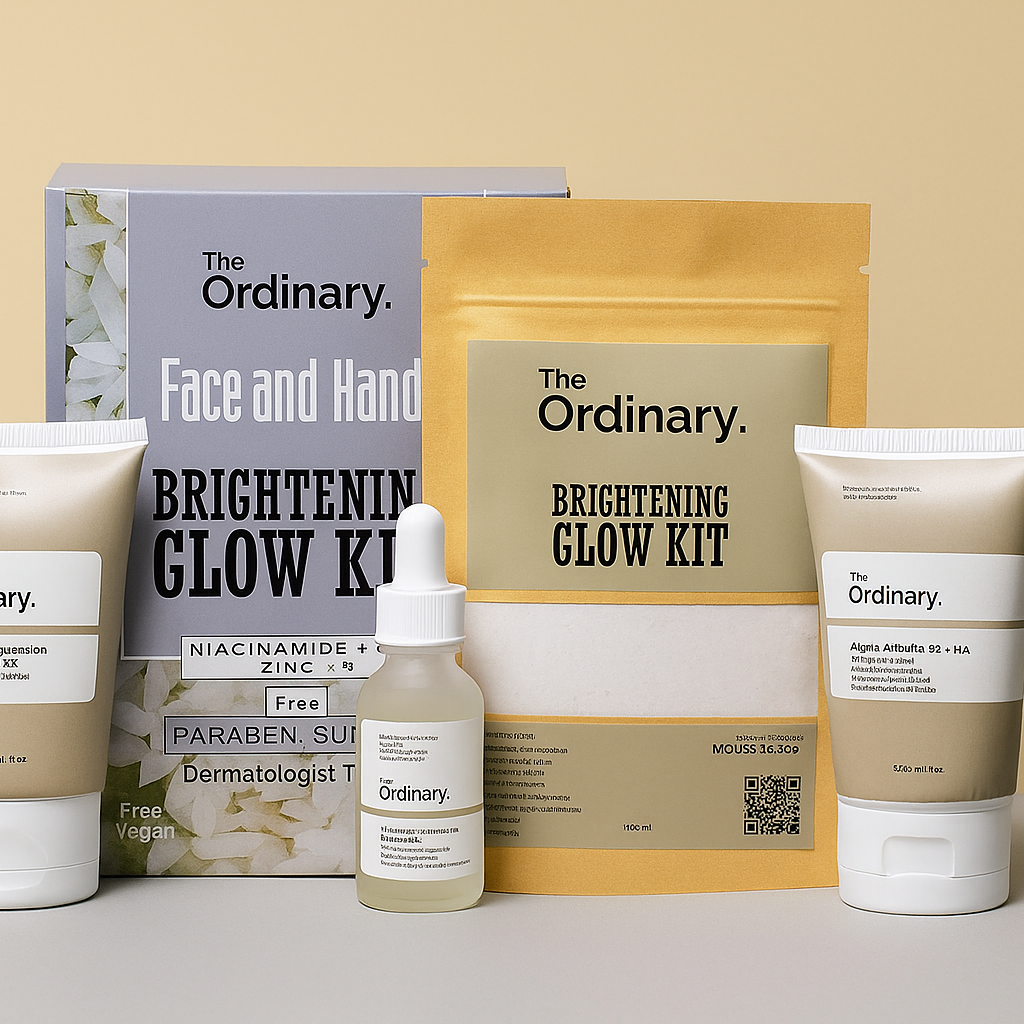 The Ordinary Face & Hand Brightening Glow Kit