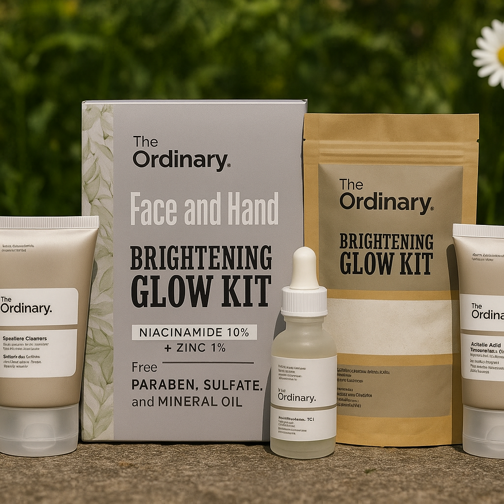 The Ordinary Face & Hand Brightening Glow Kit