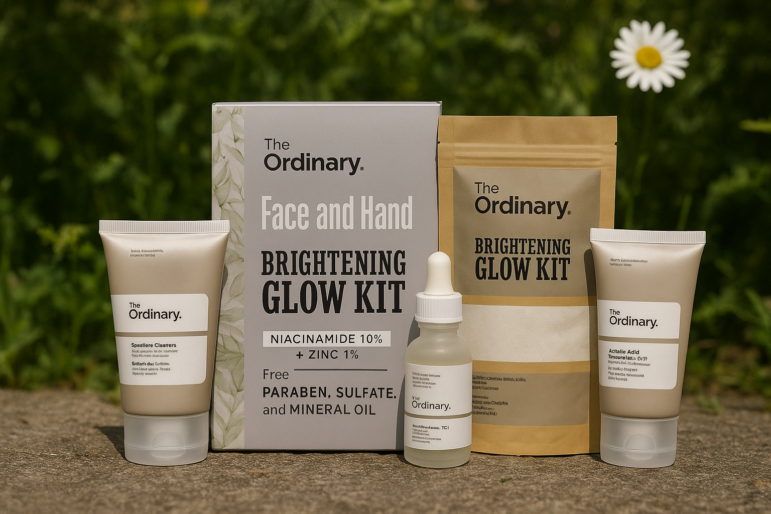 The Ordinary Face & Hand Brightening Glow Kit