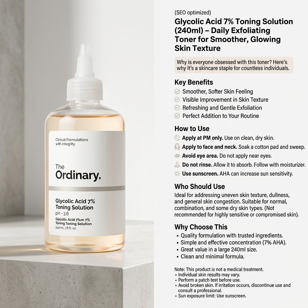 Original Glycolic acid 7% Exfoliating Toner