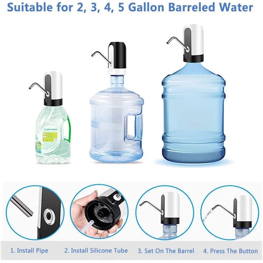 High Quality Rechargeable Water Pump Dispenser (Free Delivery)