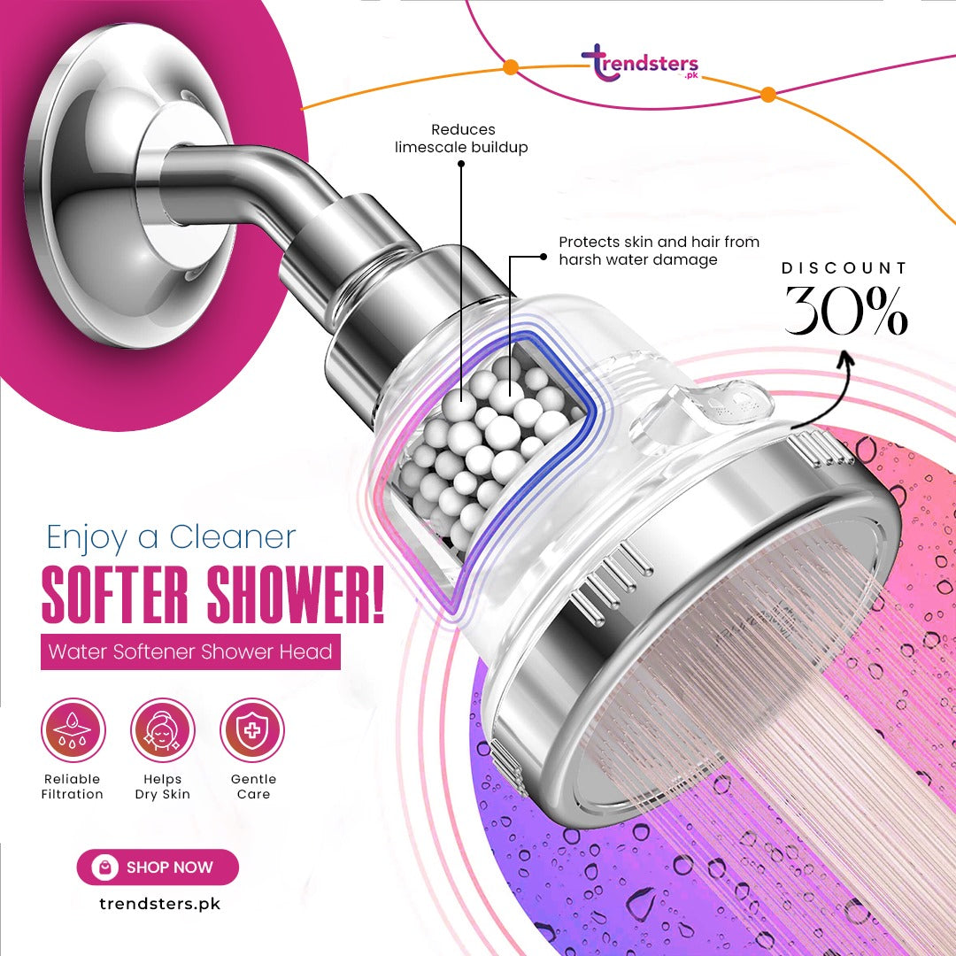 Water Softener Shower Head