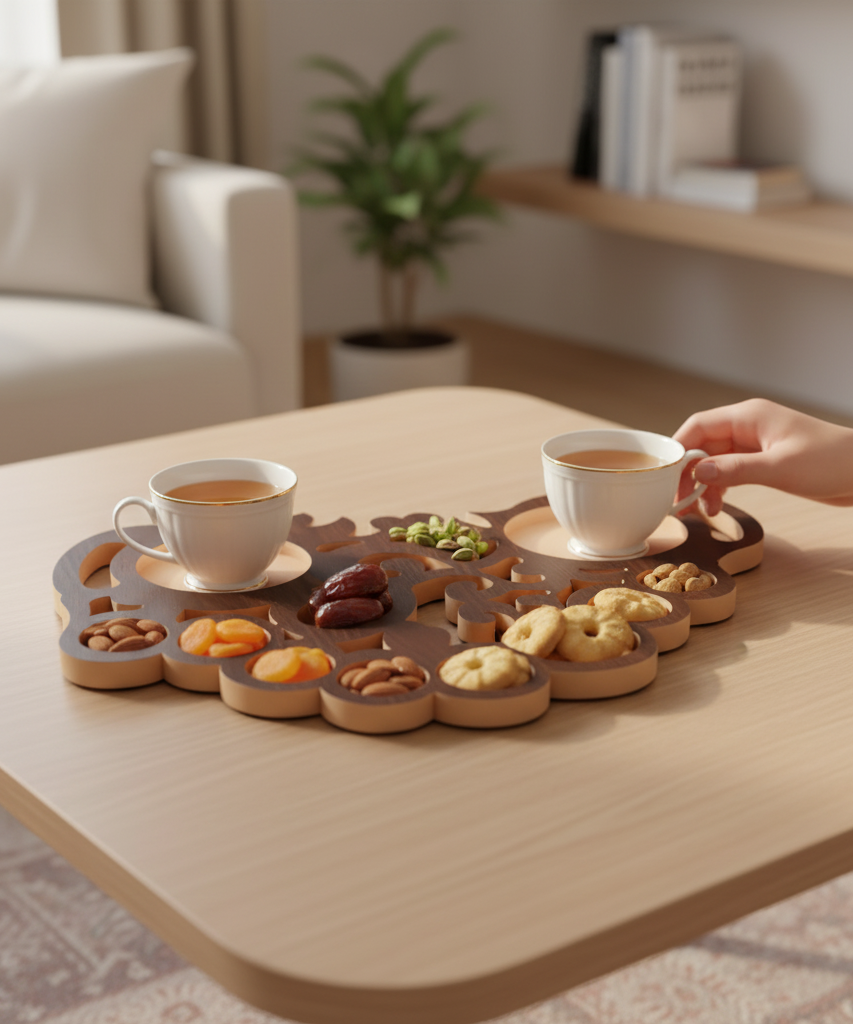 Premium Wooden Serving Tray