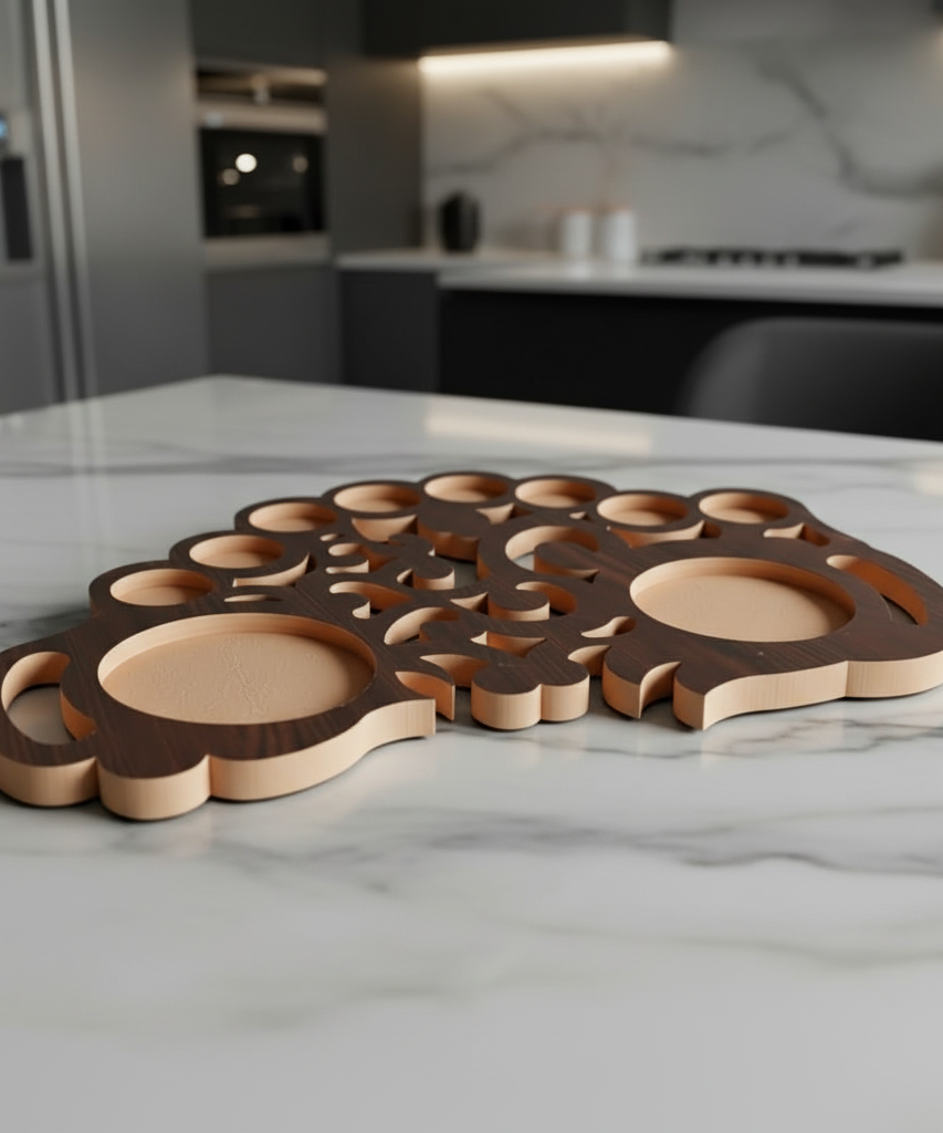 Premium Wooden Serving Tray