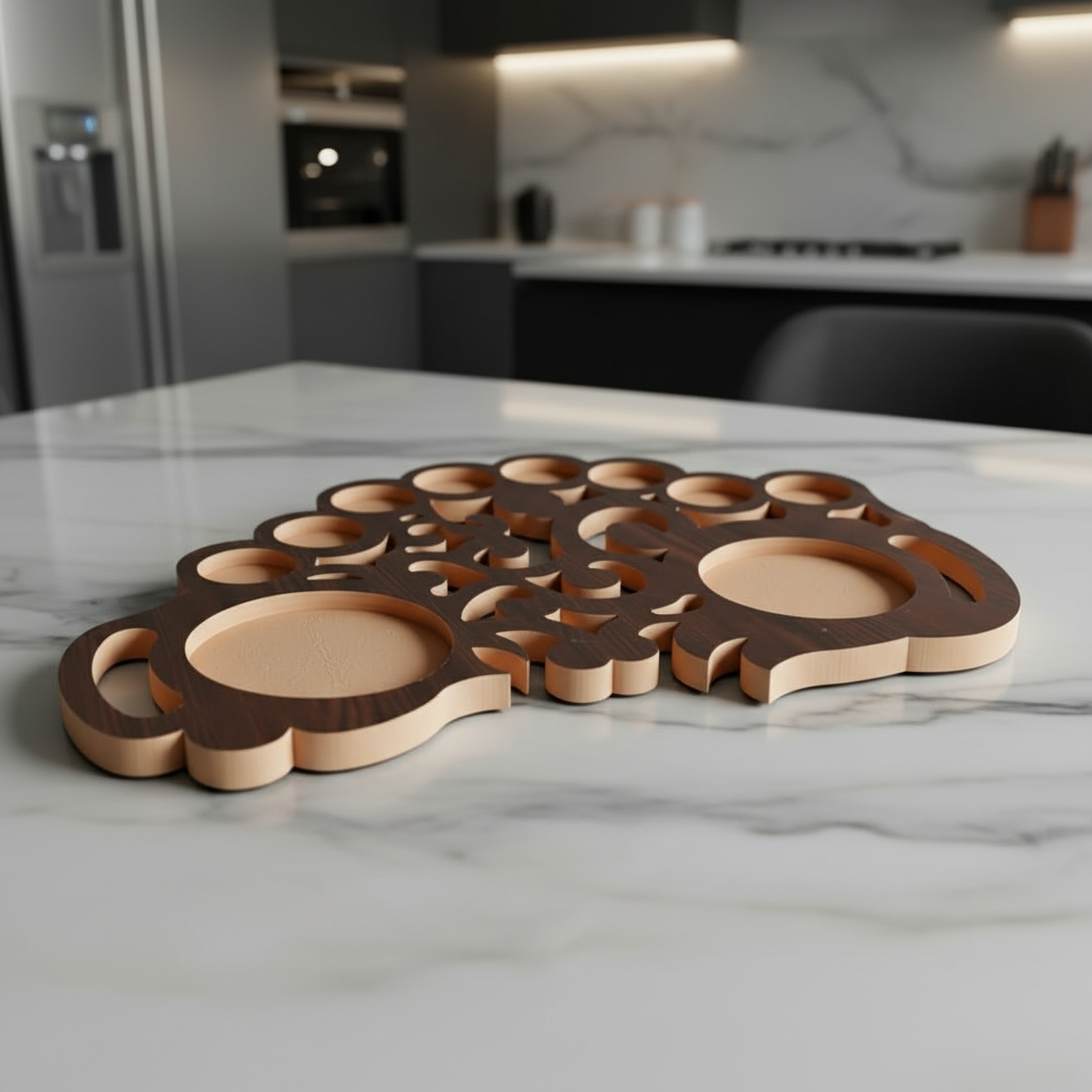 Premium Wooden Serving Tray
