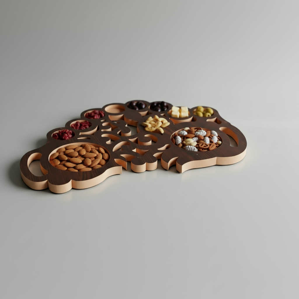 Premium Wooden Serving Tray