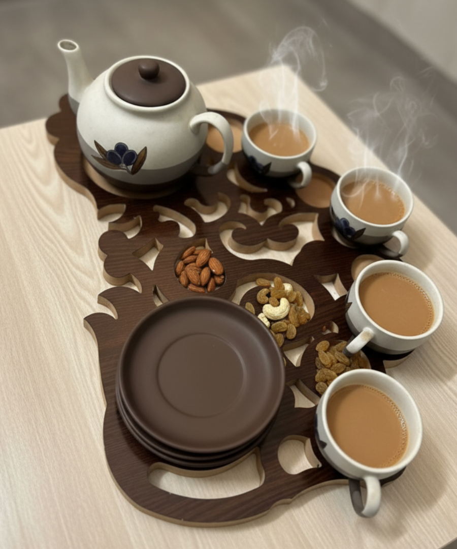 Premium Wooden Serving Tray